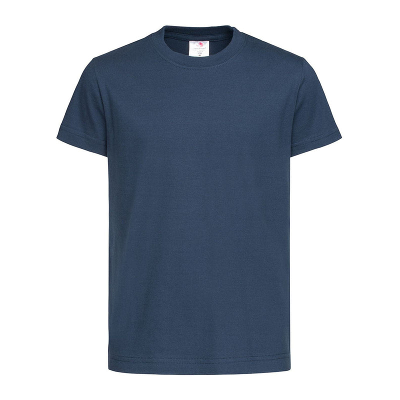 T-shirt Kids blu / XS - personalizzabile con logo