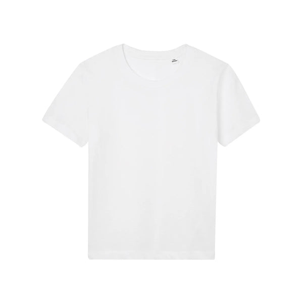 T-shirt Kids Essential bianco / 12+ - personalizzabile con logo
