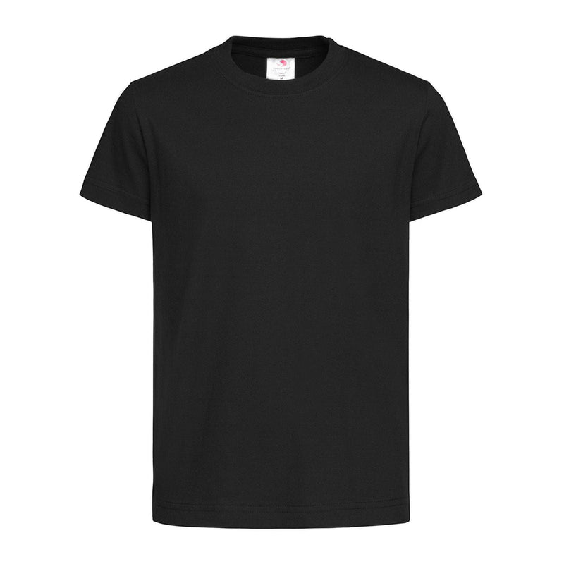 T-shirt Kids nero / XS - personalizzabile con logo
