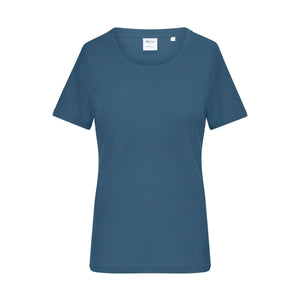 T-shirt Ladies 1:1 Rib azzurro / XS - personalizzabile con logo