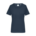 T-shirt Ladies 1:1 Rib blu / XS - personalizzabile con logo