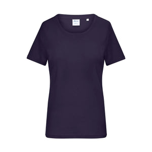 T-shirt Ladies 1:1 Rib viola / XS - personalizzabile con logo