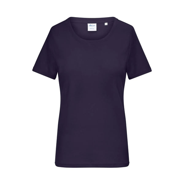 T-shirt Ladies 1:1 Rib viola / XS - personalizzabile con logo