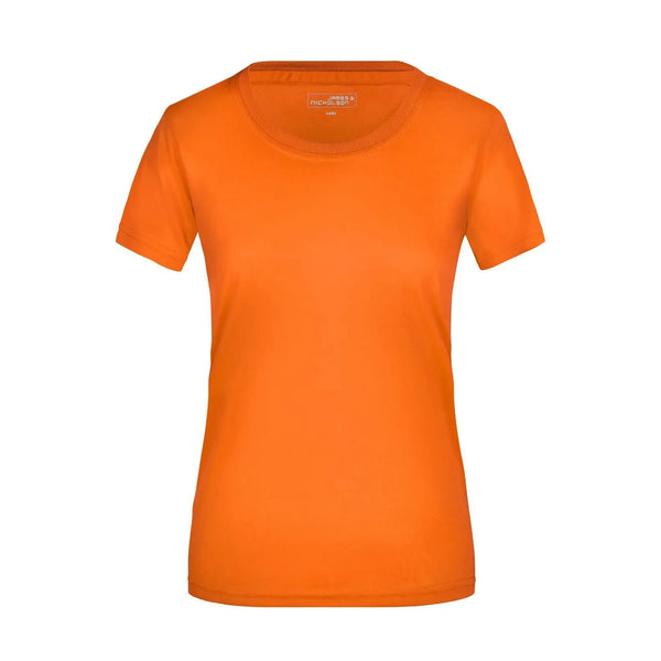 T-shirt Ladies Active-t arancione / XS - personalizzabile con logo