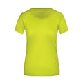 T-shirt Ladies Active-t giallo / XS - personalizzabile con logo