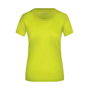 T-shirt Ladies Active-t giallo / XS - personalizzabile con logo