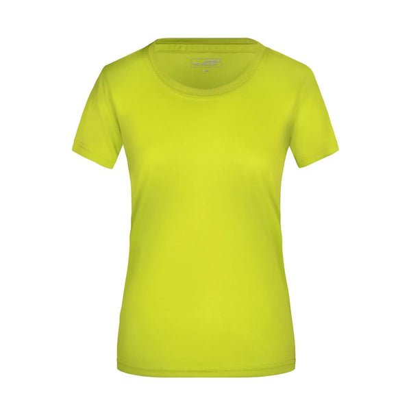 T-shirt Ladies Active-t giallo / XS - personalizzabile con logo