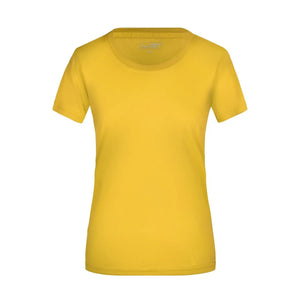 T-shirt Ladies Active-t yellow / XS - personalizzabile con logo
