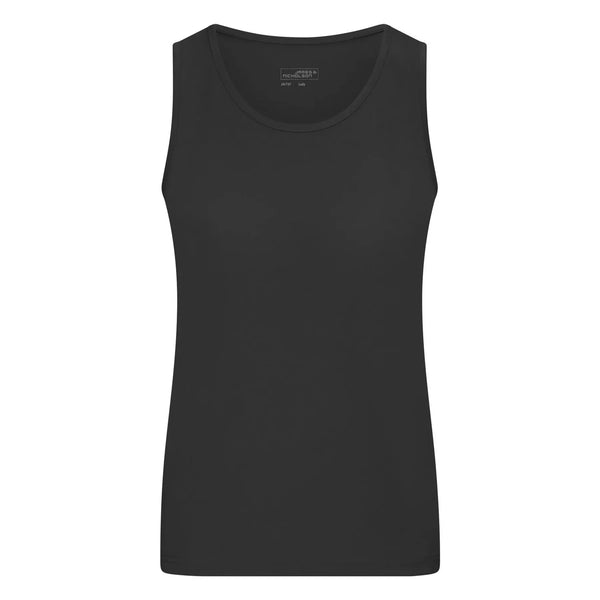 T-shirt Ladies Active Tanktop nero / XS - personalizzabile con logo