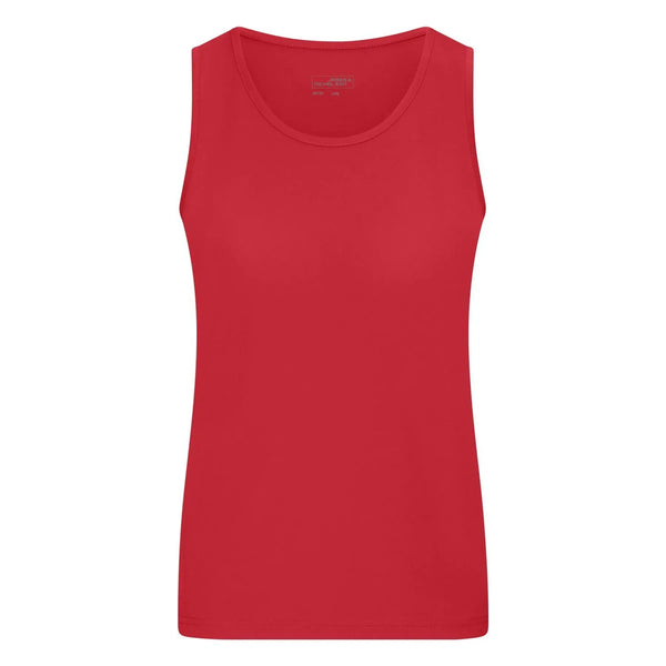 T-shirt Ladies Active Tanktop rosso / XS - personalizzabile con logo