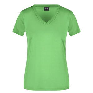 T-shirt Ladies Active-v lime-green / XS - personalizzabile con logo