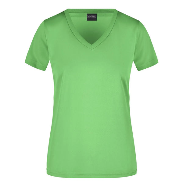 T-shirt Ladies Active-v lime-green / XS - personalizzabile con logo