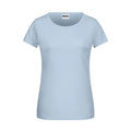 T-shirt Ladies Basic-t azzurro / XS - personalizzabile con logo
