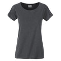 T-shirt Ladies Basic-t black-heather / XS - personalizzabile con logo