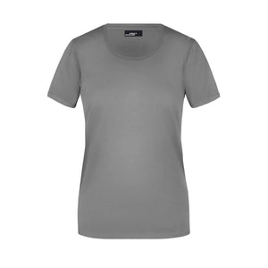T-shirt Ladies Basic-t dark-grey / S - personalizzabile con logo