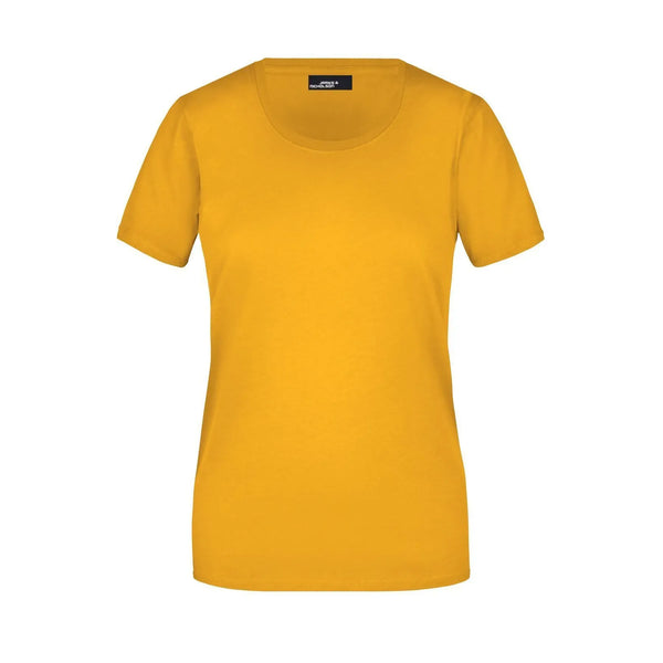 T-shirt Ladies Basic-t gold-yellow / S - personalizzabile con logo