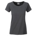 T-shirt Ladies Basic-t graphite / XS - personalizzabile con logo