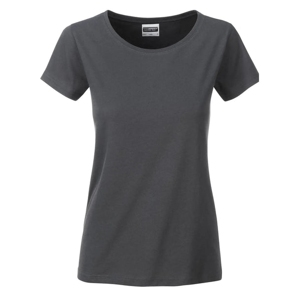 T-shirt Ladies Basic-t graphite / XS - personalizzabile con logo