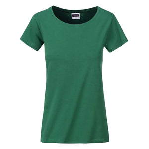 T-shirt Ladies Basic-t irish-green / XS - personalizzabile con logo