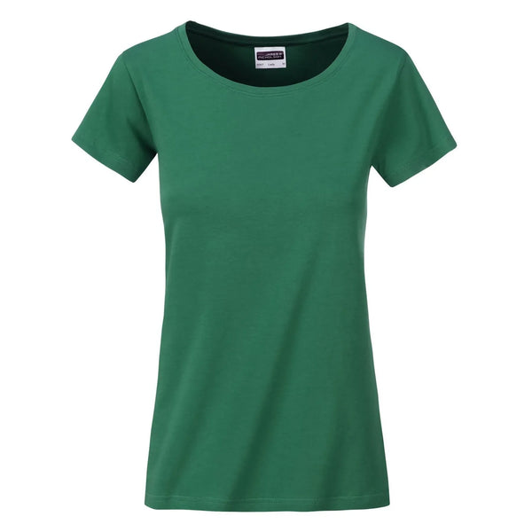 T-shirt Ladies Basic-t irish-green / XS - personalizzabile con logo