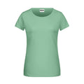 T-shirt Ladies Basic-t jade-green / XS - personalizzabile con logo