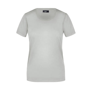 T-shirt Ladies Basic-t light-grey / S - personalizzabile con logo