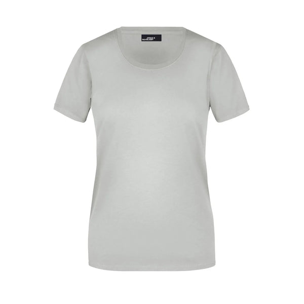 T-shirt Ladies Basic-t light-grey / S - personalizzabile con logo