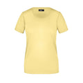 T-shirt Ladies Basic-t light-yellow / S - personalizzabile con logo