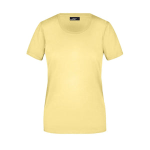 T-shirt Ladies Basic-t light-yellow / S - personalizzabile con logo