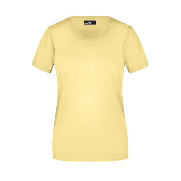 T-shirt Ladies Basic-t light-yellow / S - personalizzabile con logo