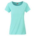 T-shirt Ladies Basic-t mint / XS - personalizzabile con logo