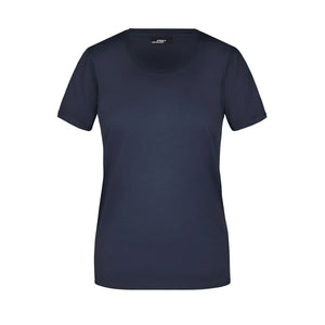 T-shirt Ladies Basic-t navy / S - personalizzabile con logo