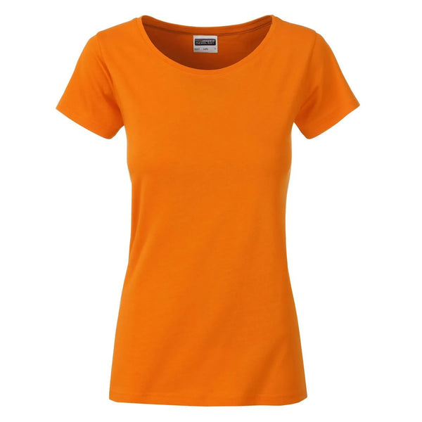 T-shirt Ladies Basic-t orange / XS - personalizzabile con logo