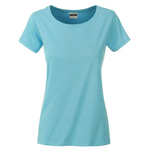 T-shirt Ladies Basic-t pacific / XS - personalizzabile con logo