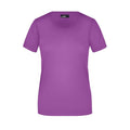 T-shirt Ladies Basic-t purple / S - personalizzabile con logo
