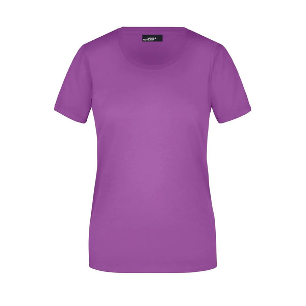 T-shirt Ladies Basic-t purple / S - personalizzabile con logo