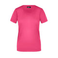 T-shirt Ladies Basic-t rosa / S - personalizzabile con logo