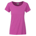 T-shirt Ladies Basic-t rosa / XS - personalizzabile con logo