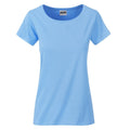 T-shirt Ladies Basic-t sky-blue / XS - personalizzabile con logo
