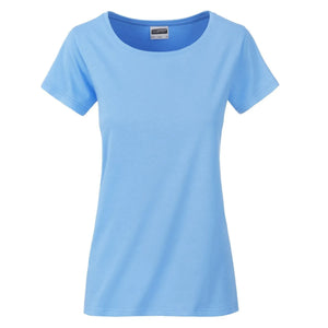 T-shirt Ladies Basic-t sky-blue / XS - personalizzabile con logo