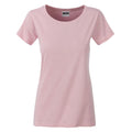 T-shirt Ladies Basic-t soft pink / XS - personalizzabile con logo