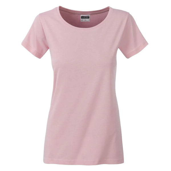 T-shirt Ladies Basic-t soft pink / XS - personalizzabile con logo
