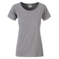 T-shirt Ladies Basic-t steel-grey / XS - personalizzabile con logo
