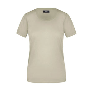 T-shirt Ladies Basic-t stone / S - personalizzabile con logo