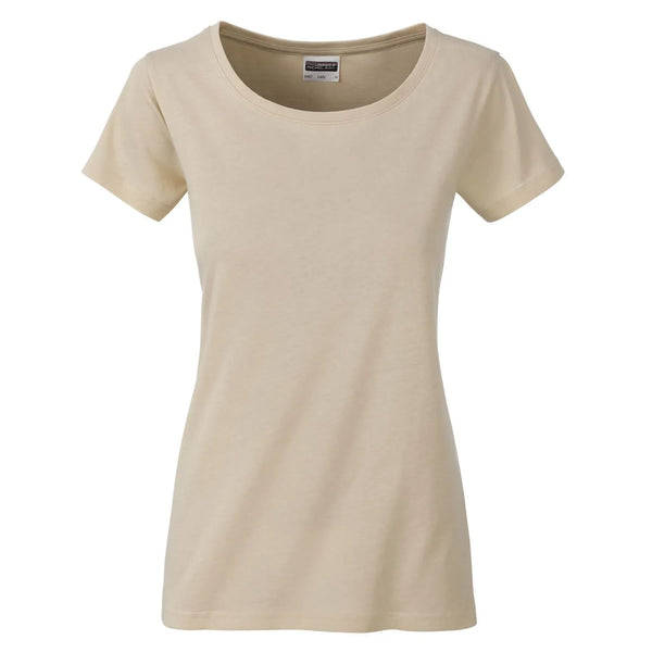 T-shirt Ladies Basic-t stone / XS - personalizzabile con logo