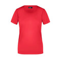 T-shirt Ladies Basic-t tomato / S - personalizzabile con logo