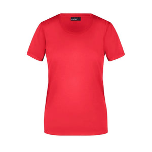 T-shirt Ladies Basic-t tomato / S - personalizzabile con logo