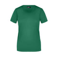 T-shirt Ladies Basic-t verde / S - personalizzabile con logo