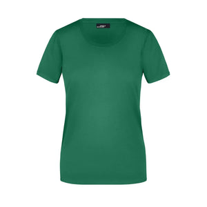 T-shirt Ladies Basic-t verde / S - personalizzabile con logo