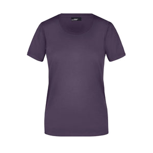 T-shirt Ladies Basic-t viola / S - personalizzabile con logo